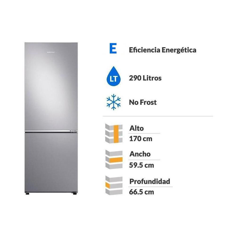 Refrigerador Bottom Freezer Samsung RB30N4020S8ZS all around cooling / No Frost&nbsp;/&nbsp;290&nbsp;Litros image number 1.0